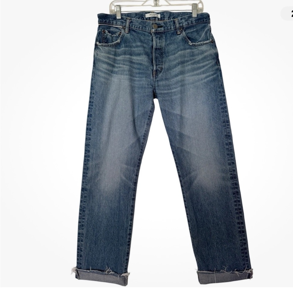 Price reduced Moussy Light Blue Straight Leg Jeans - Picture 2 of 12